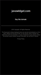 Mobile Screenshot of javawidget.com